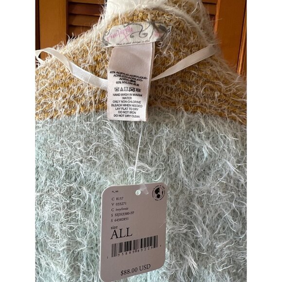 Free People Bohemian Topaz Kimono Poncho — OS - Picture 10 of 11